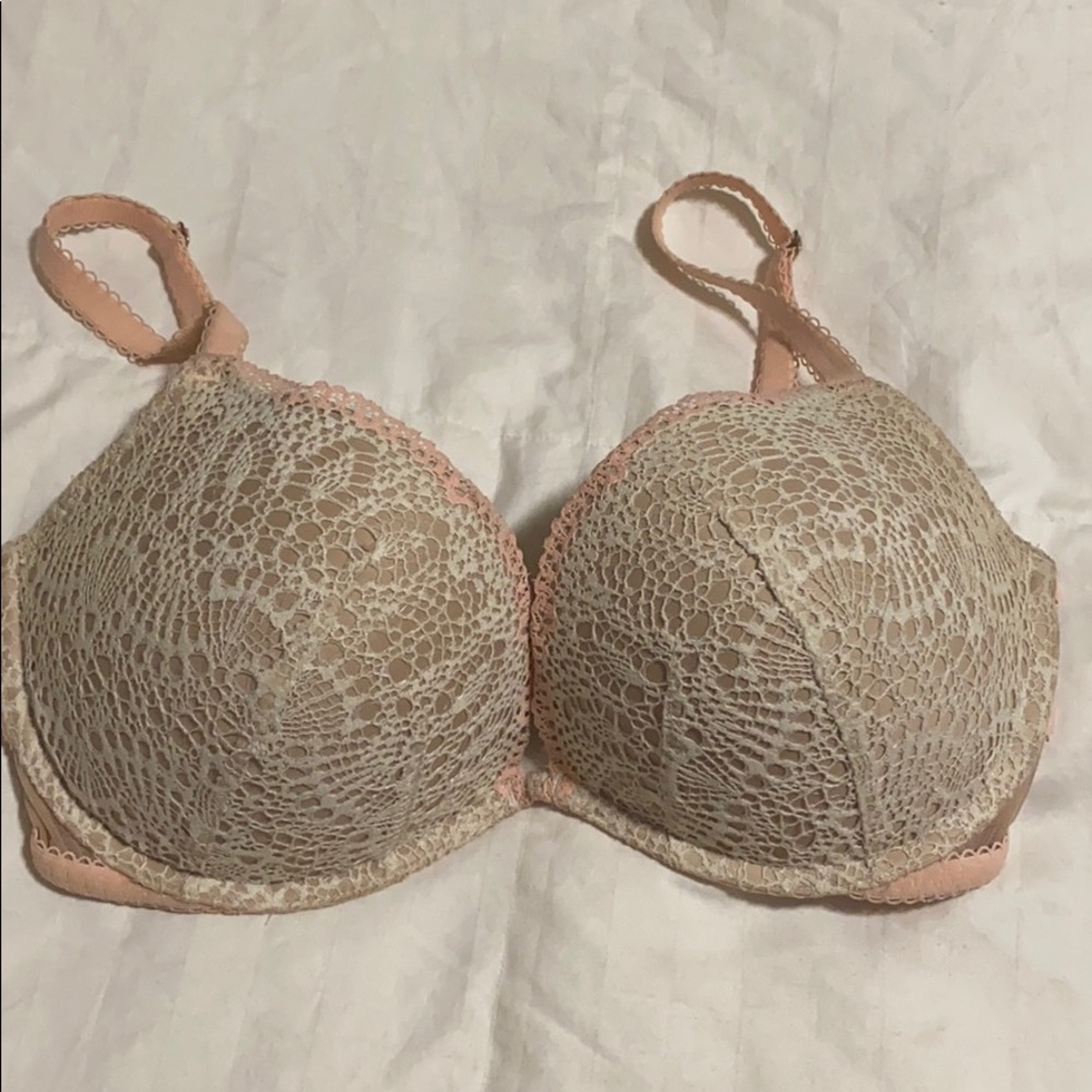Nude lace Victoria’s Secret bra